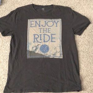 Brown “Enjoy The Ride” shirt